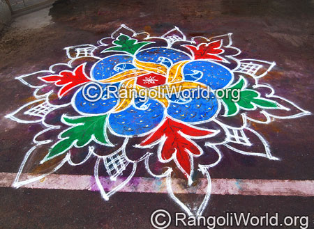 Peacock Rangoli